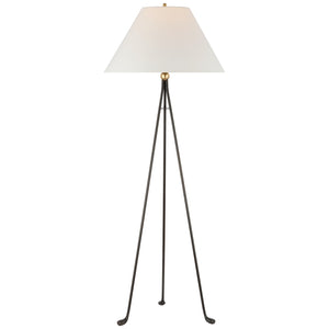 Visual Comfort Signature - CD 1005AI/G-L - LED Floor Lamp - Valley - Aged Iron and Gild