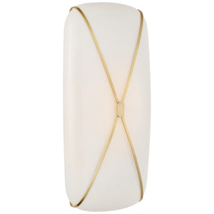 Visual Comfort Signature - CD 2007SB-WG - LED Bath - Fondant - Soft Brass