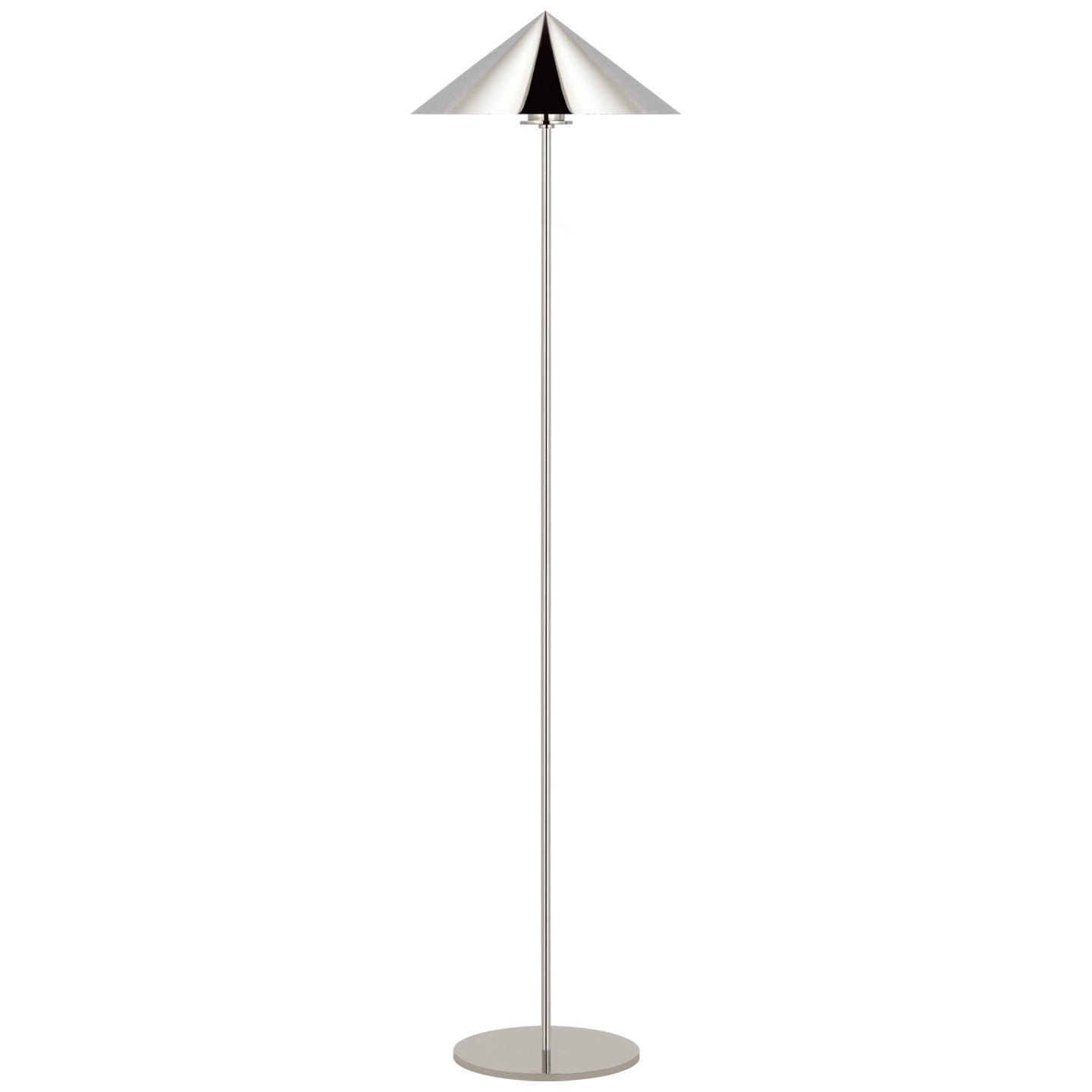 Visual Comfort Signature - PCD 1200PN - LED Floor Lamp - Orsay - Polished Nickel