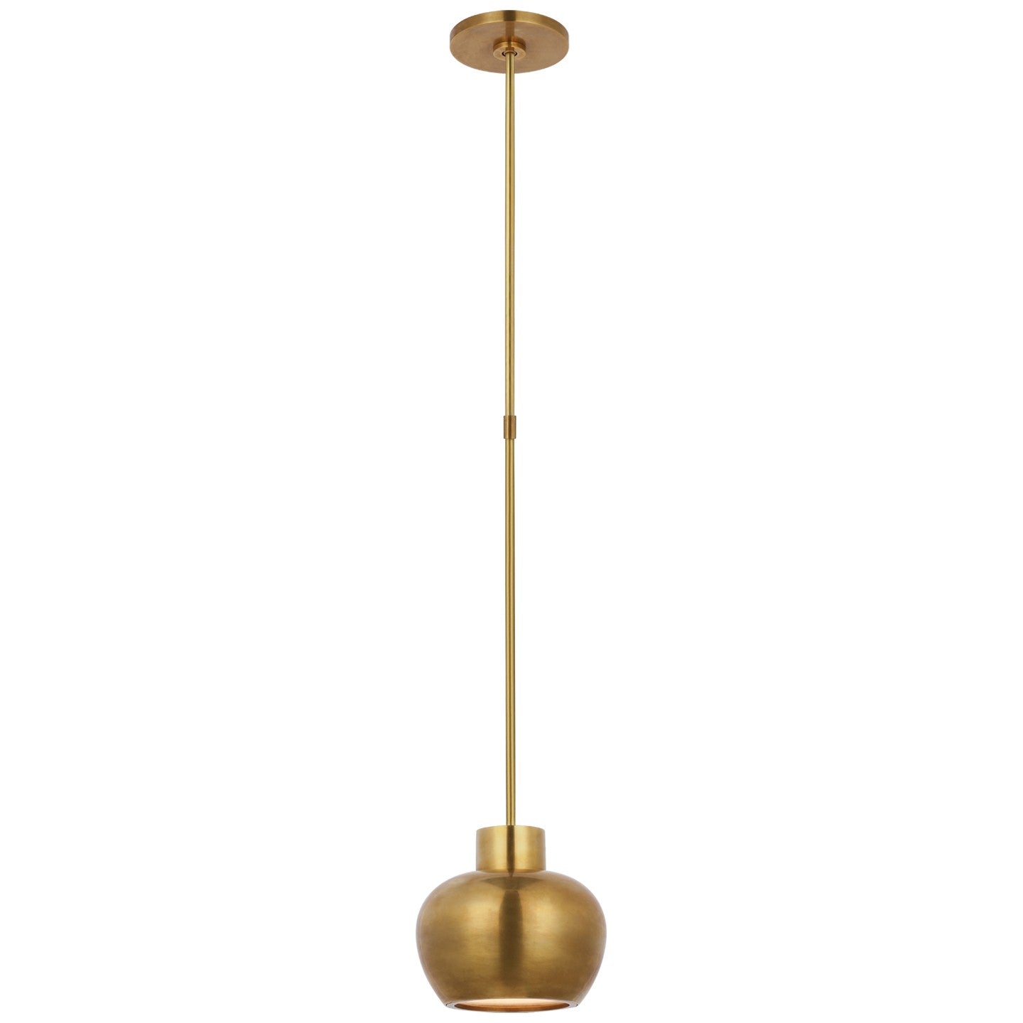 Visual Comfort Signature - PCD 5120HAB - LED Pendant - Comtesse - Hand-Rubbed Antique Brass