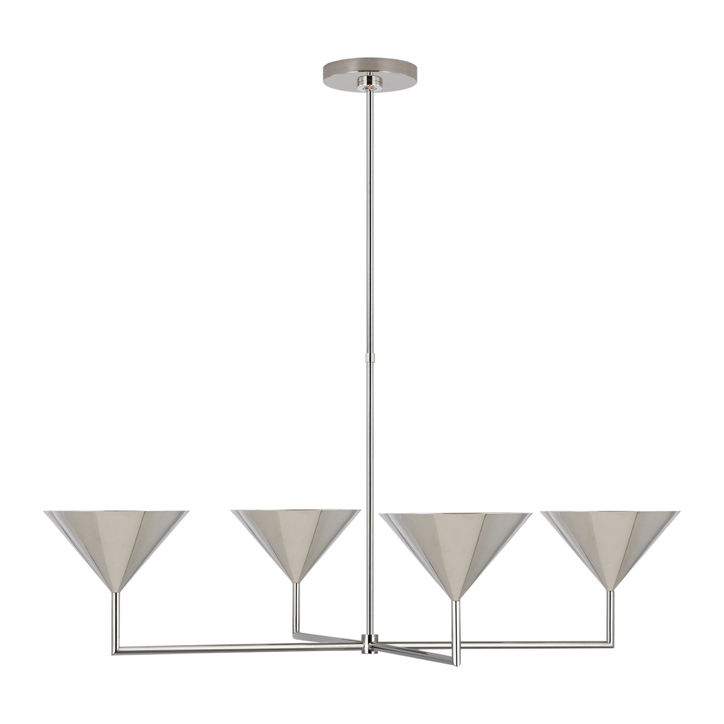 Visual Comfort Signature - PCD 5200PN - LED Chandelier - Orsay - Polished Nickel