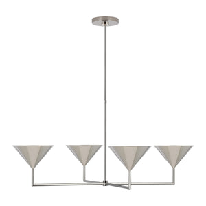 Visual Comfort Signature - PCD 5200PN - LED Chandelier - Orsay - Polished Nickel