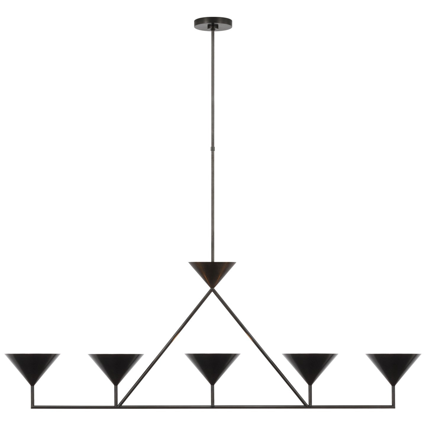 Visual Comfort Signature - PCD 5216BZ - LED Linear Chandelier - Orsay - Bronze