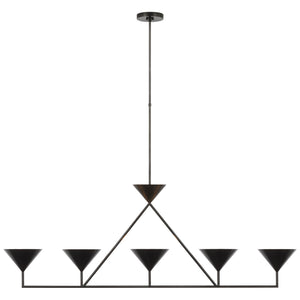 Visual Comfort Signature - PCD 5216BZ - LED Linear Chandelier - Orsay - Bronze