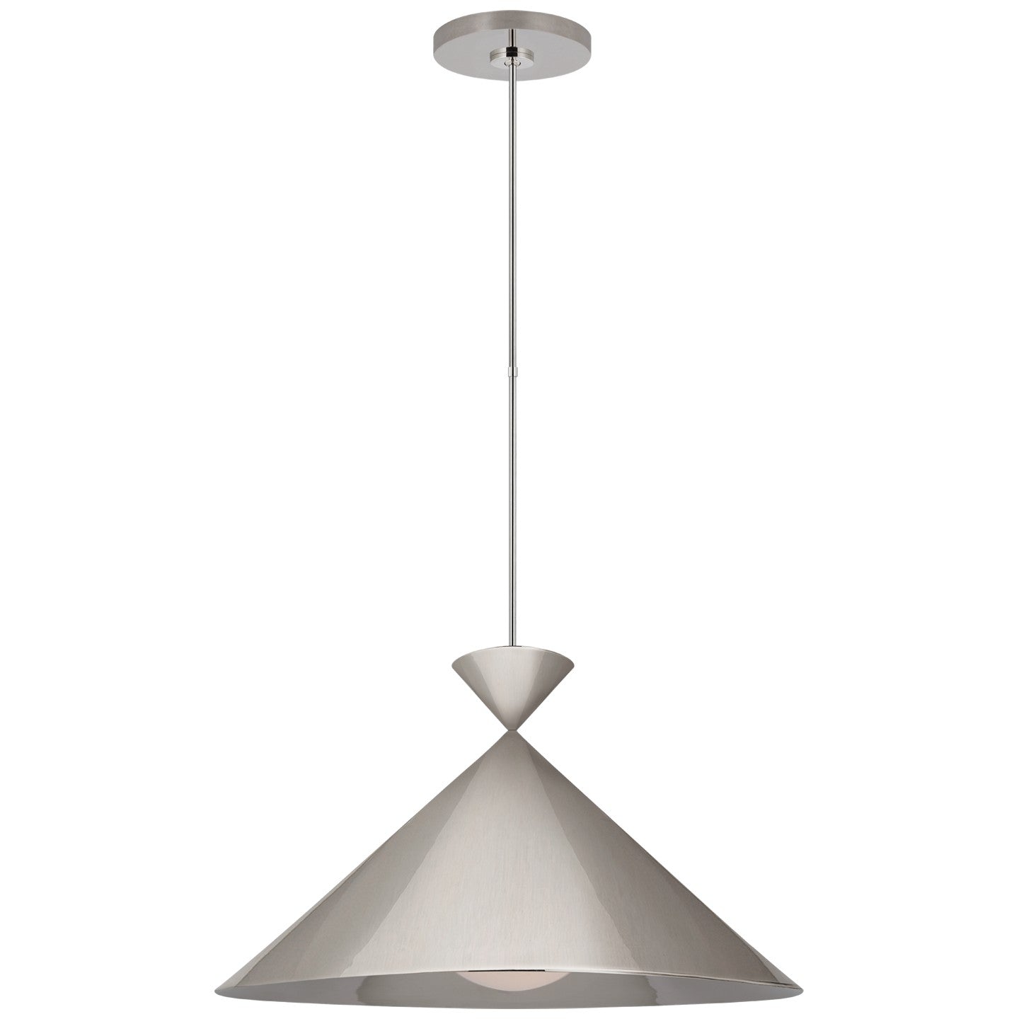 Visual Comfort Signature - PCD 5220PN-WG - LED Pendant - Orsay - Polished Nickel