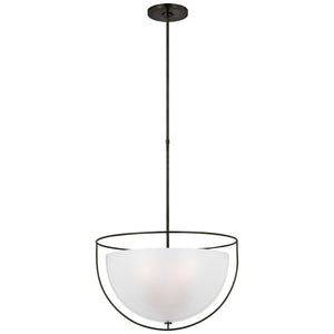 Visual Comfort Signature - PCD 5050BZ-FG - LED Pendant - Odeon - Bronze