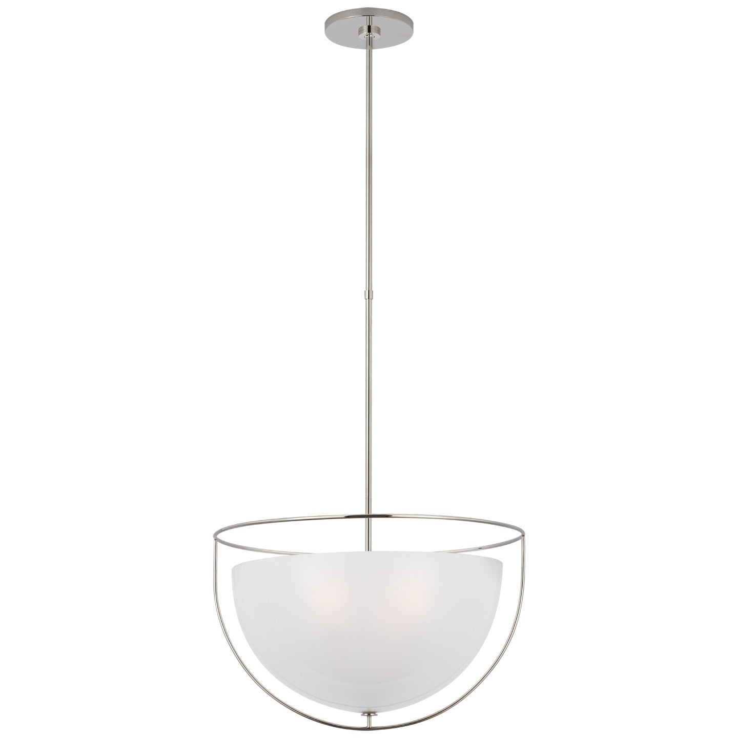 Visual Comfort Signature - PCD 5050PN-FG - LED Pendant - Odeon - Polished Nickel