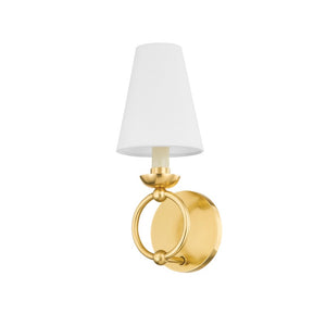 Mitzi - H757101-AGB - One Light Wall Sconce - Haverford - Aged Brass