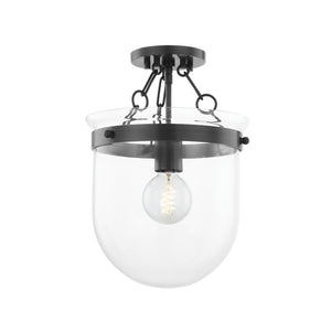 Mitzi - H763601-OB - One Light Semi Flush Mount - Dunbar - Old Bronze