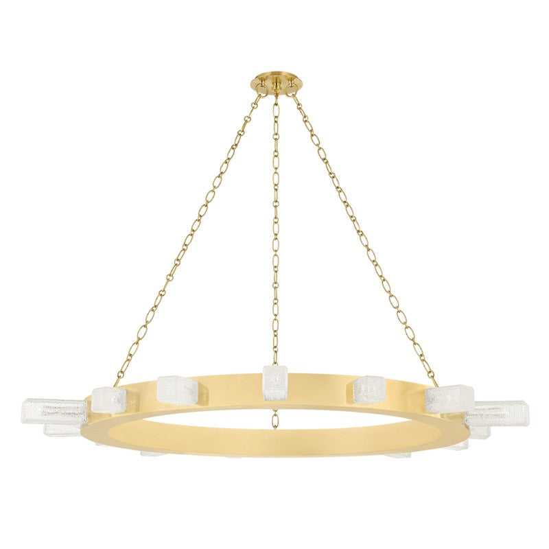 Corbett Lighting - 342-49-VB - LED Chandelier - Citrine - Vintage Brass