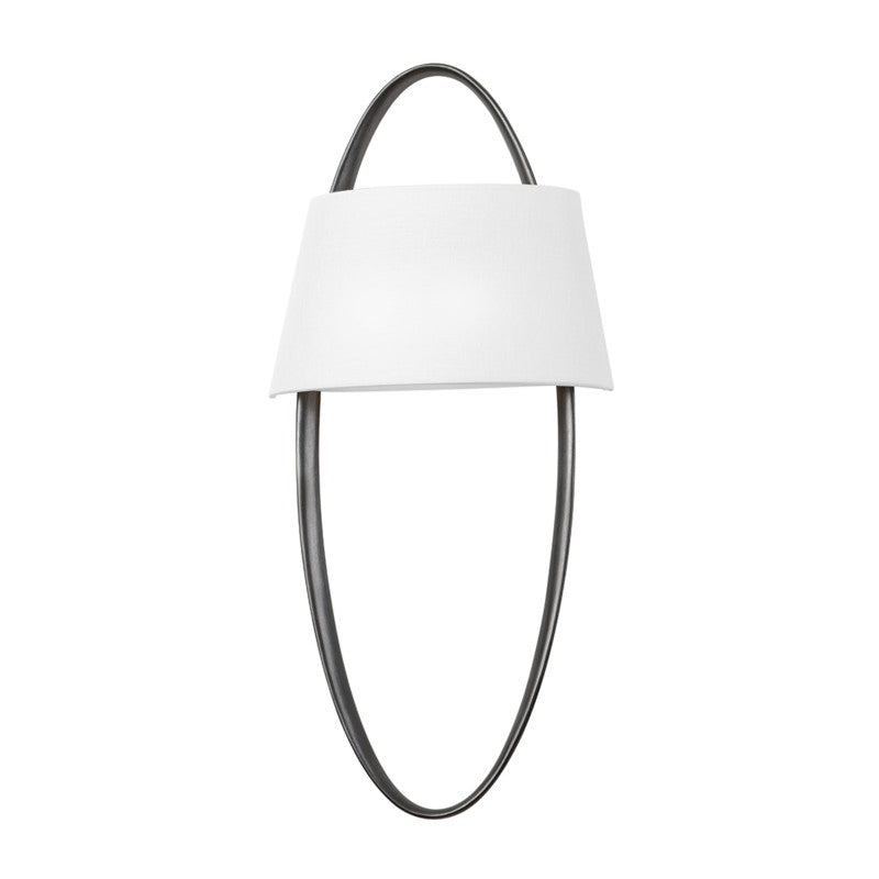 Corbett Lighting - 343-01-BSL - Two Light Wall Sconce - Dubai - Black Silver Leaf