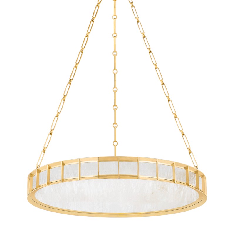 Corbett Lighting - 346-30-VB - LED Chandelier - Leda - Vintage Brass