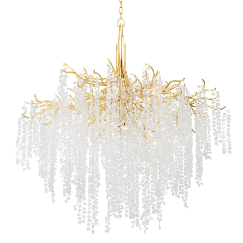 Corbett Lighting - 350-49-GL - 12 Light Chandelier - Genoa - Gold Leaf