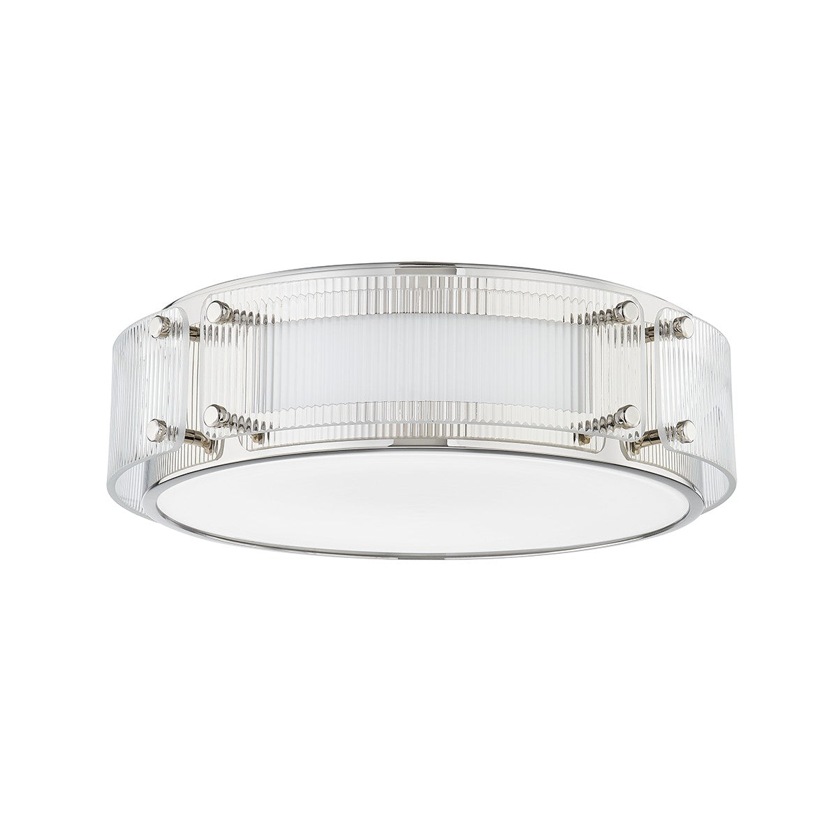 Hudson Valley - 4714-PN - LED Flush Mount - Clifford - Polished Nickel