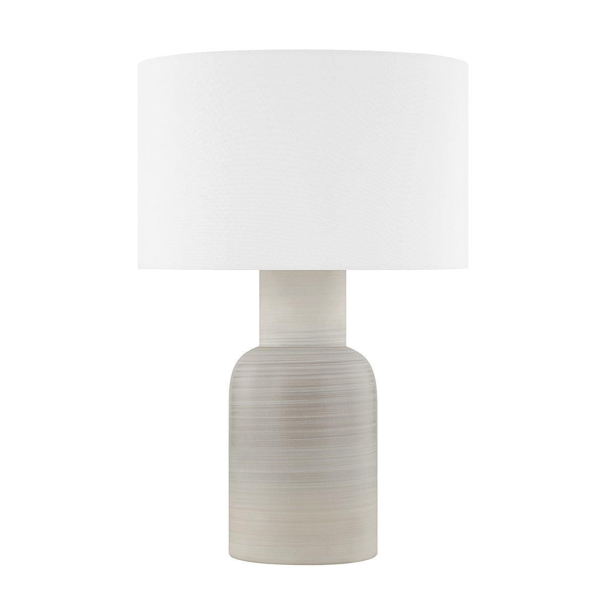 Hudson Valley - L2060-AGB/CMD - One Light Table Lamp - Breezy Point - Aged Brass/Ceramic Matte Dune