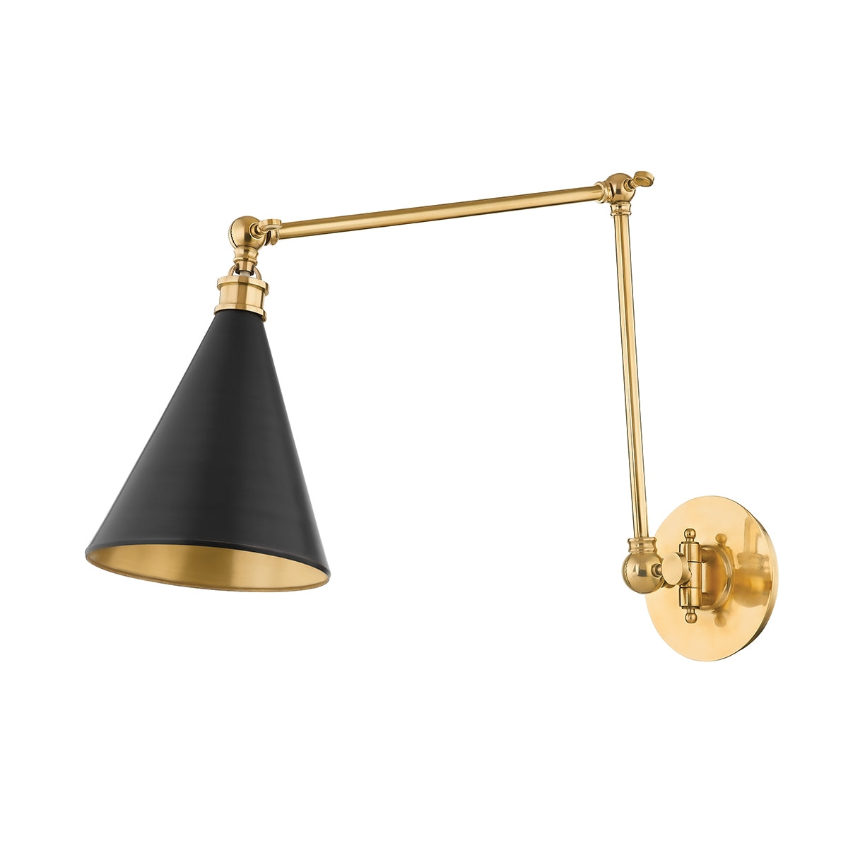 Hudson Valley - MDS1301-ADB - One Light Wall Sconce - Osterley - Aged/Antique Distressed Bronze