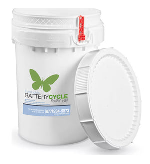 EverLights Recycling - 9002080 - BatteryCycle -Large 5 Gallon Pail