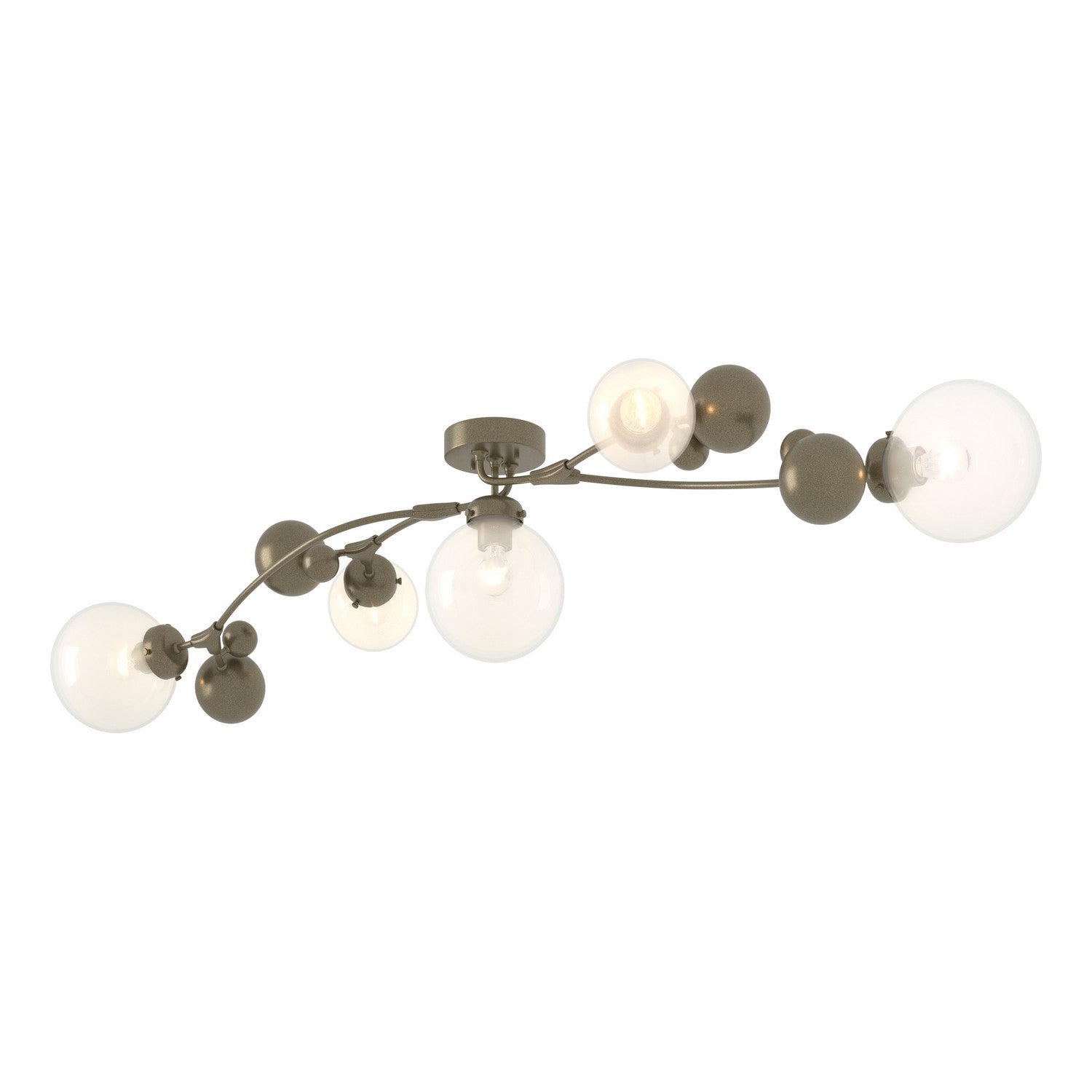 Hubbardton Forge - 128715-SKT-84-WF0639 - Sprig Semi-Flush - Sprig - Soft Gold
