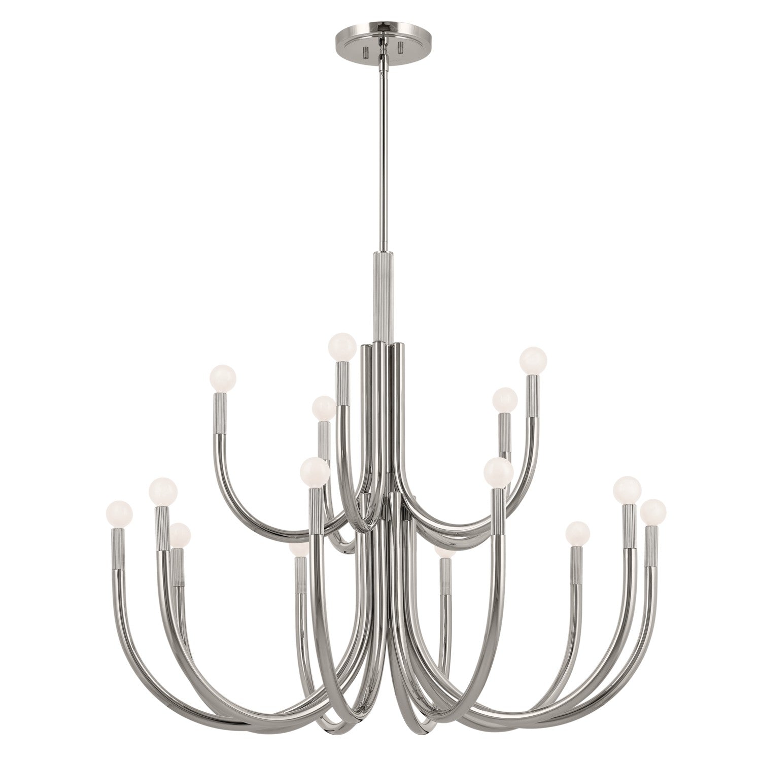 Kichler - 52552PN - 15 Light Chandelier - Odensa - Polished Nickel