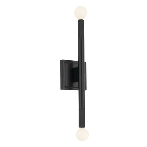 Kichler - 52556BK - Two Light Wall Sconce - Odensa - Black