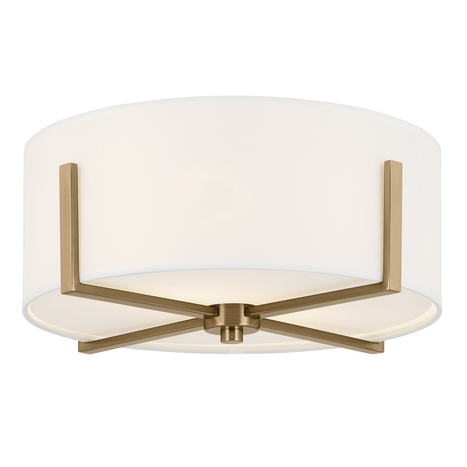 Kichler - 52593CPZ - Two Light Flush Mount - Malen - Champagne Bronze