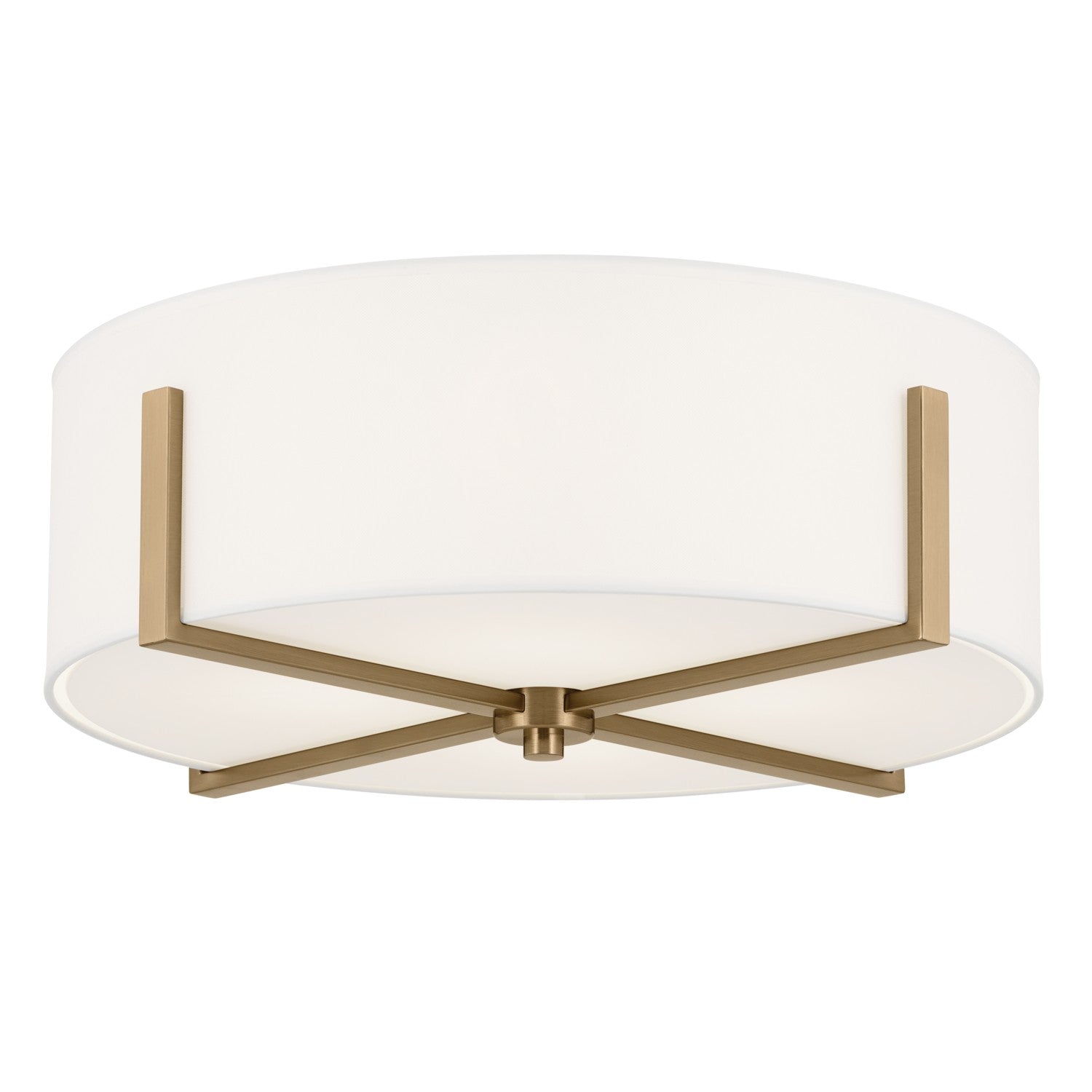 Kichler - 52594CPZ - Four Light Flush Mount - Malen - Champagne Bronze