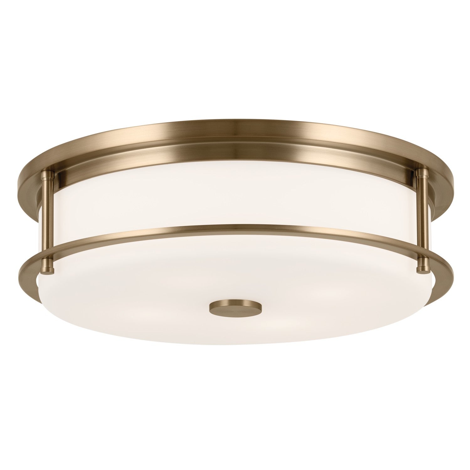 Kichler - 52597CPZ - Four Light Flush Mount - Brit - Champagne Bronze