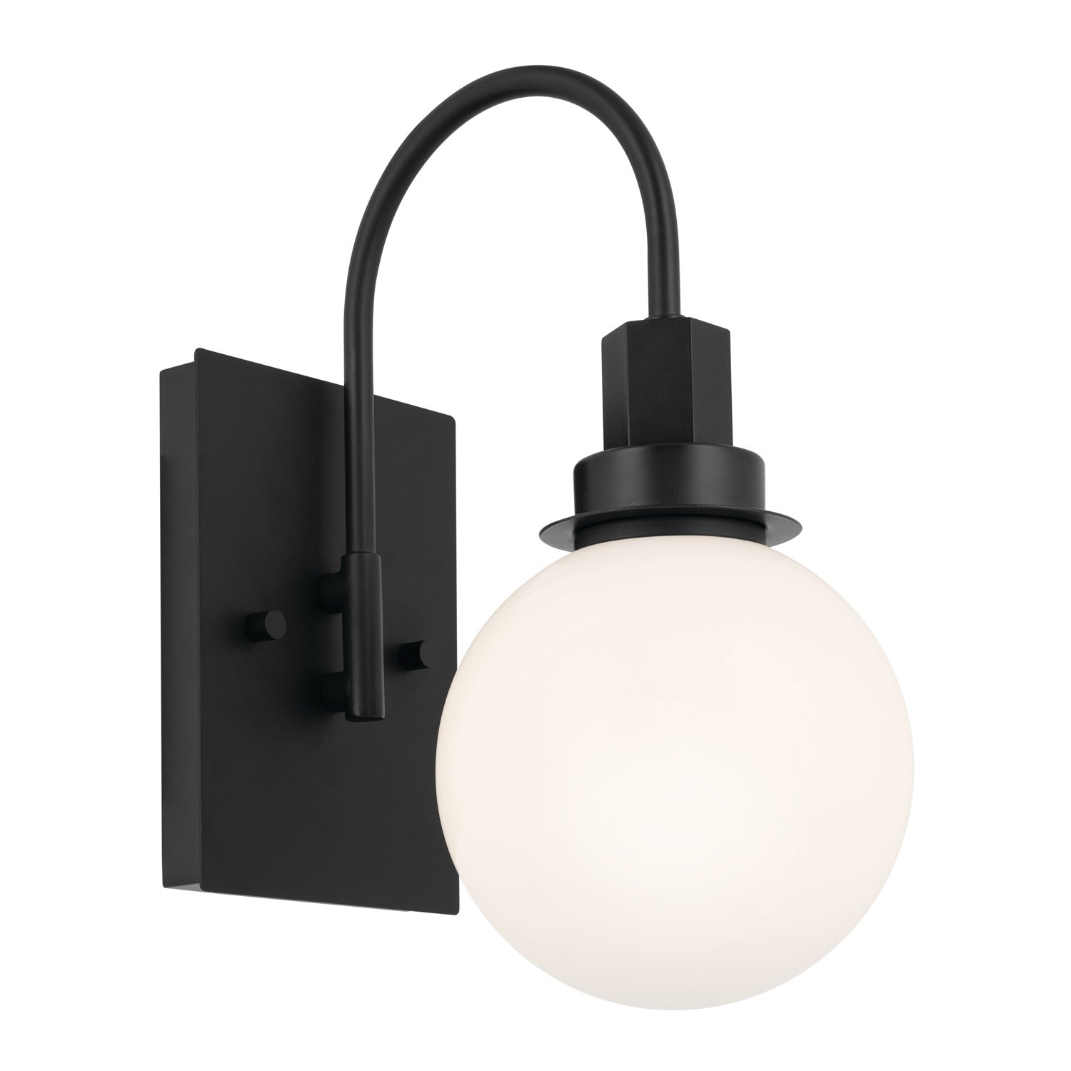 Kichler - 55149BK - One Light Wall Sconce - Hex - Black