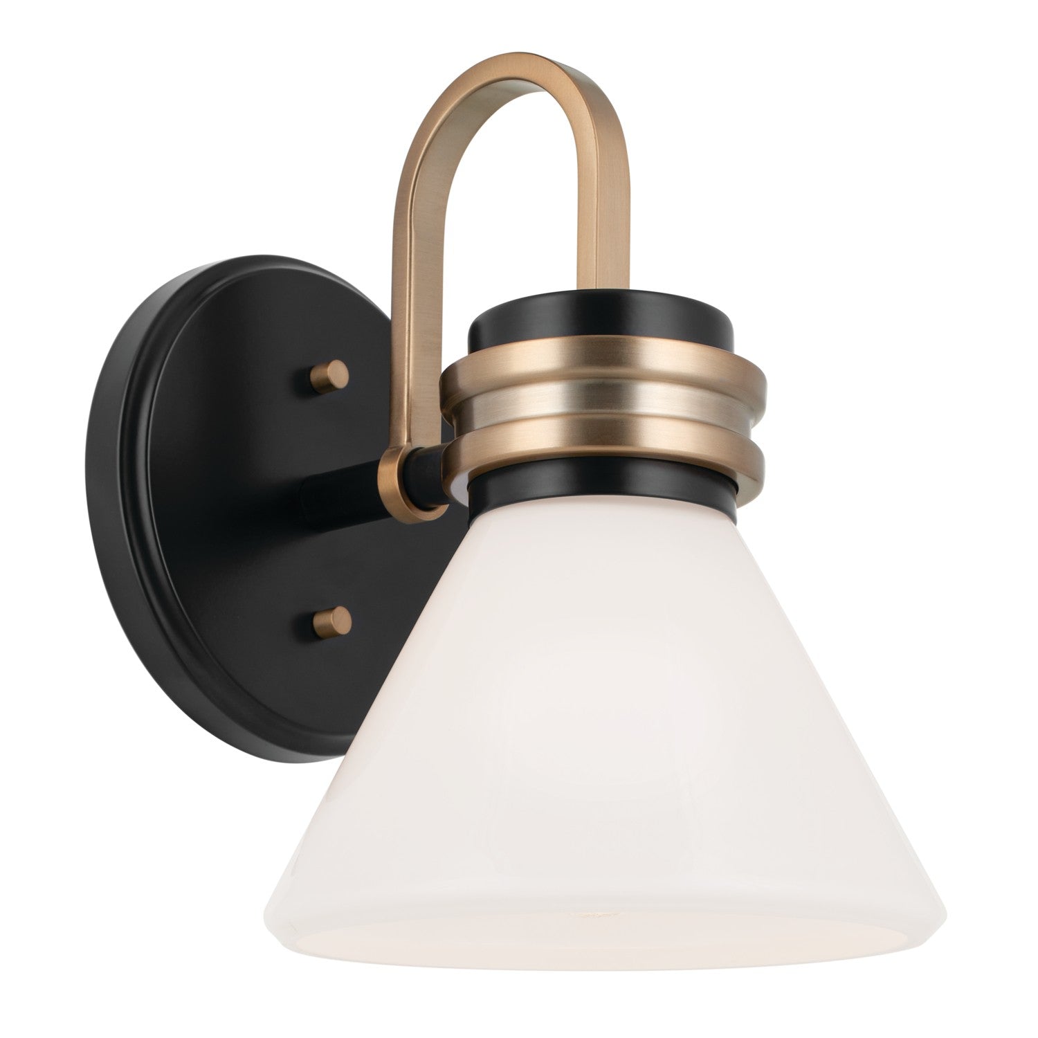 Kichler - 55153BK - One Light Wall Sconce - Farum - Black