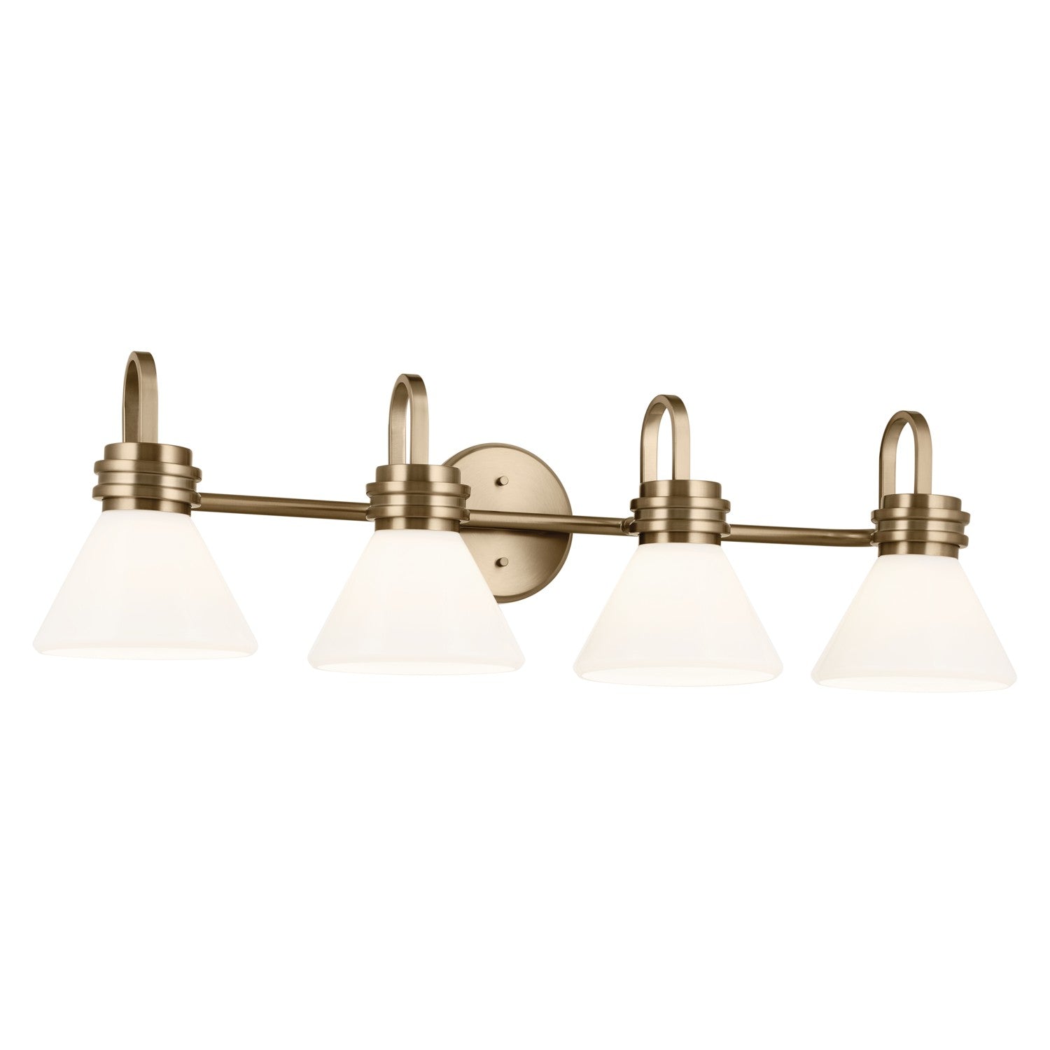 Kichler - 55156CPZ - Four Light Bath - Farum - Champagne Bronze