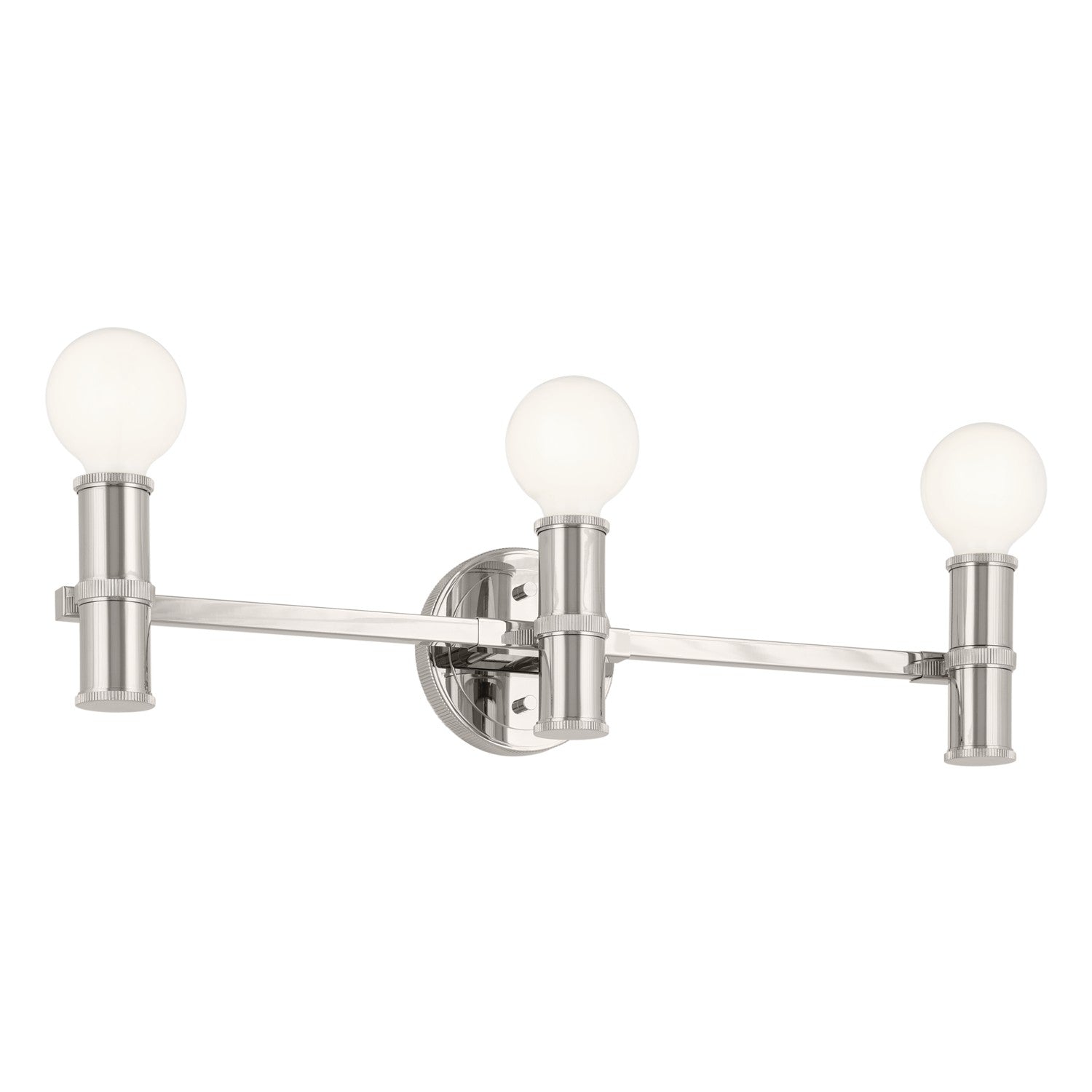 Kichler - 55157PN - Three Light Bath - Torche - Polished Nickel