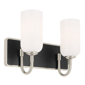 Kichler - 55162NI - Two Light Bath - Solia - Brushed Nickel