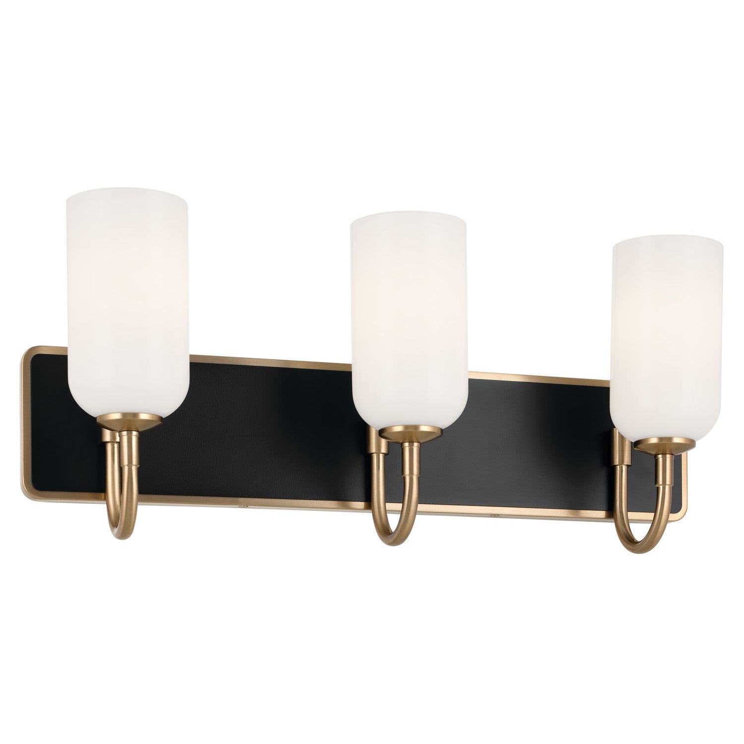 Kichler - 55163CPZ - Three Light Bath - Solia - Champagne Bronze