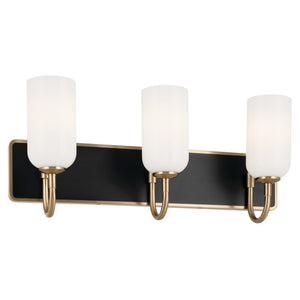 Kichler - 55163CPZ - Three Light Bath - Solia - Champagne Bronze