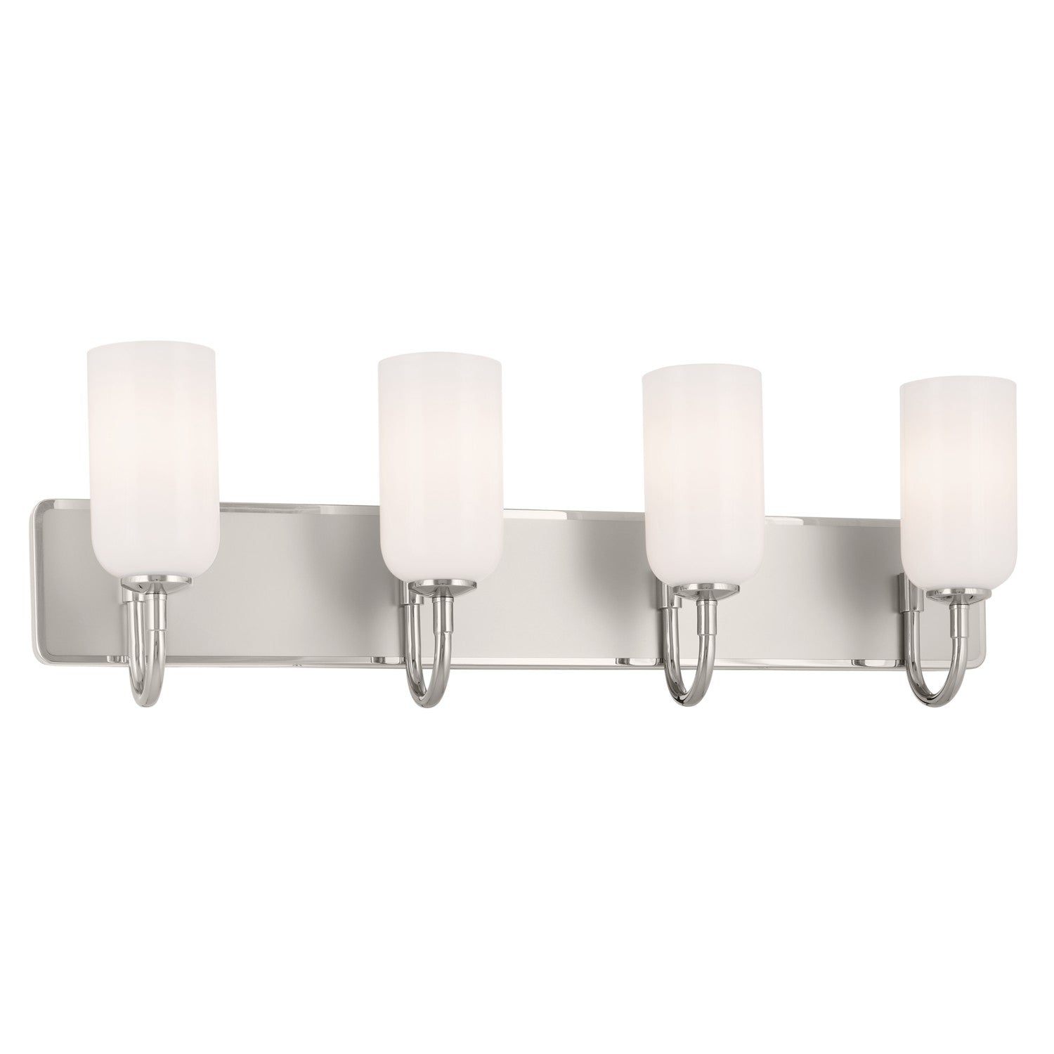 Kichler - 55164PN - Four Light Bath - Solia - Polished Nickel