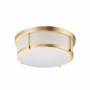 Maxim - 10273WTSBR - LED Flush Mount - Rogue LED - Satin Brass