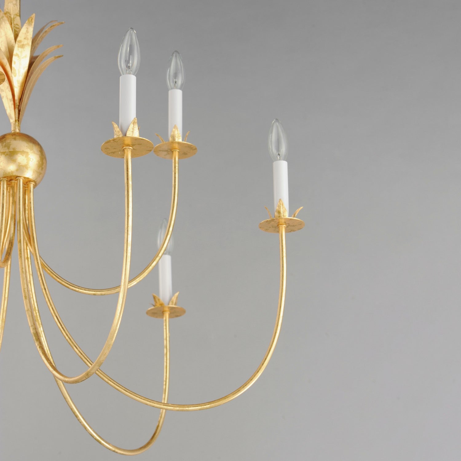 Maxim - 2889GL - Nine Light Chandelier - Paloma - Gold Leaf