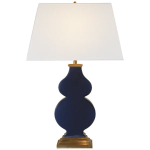 Visual Comfort Signature - AH 3063MB-L - One Light Table Lamp - Anita - Midnight Blue Porcelain