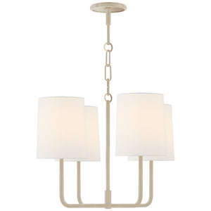 Visual Comfort Signature - BBL 5080CW-L - Four Light Chandelier - Go lightly - China White