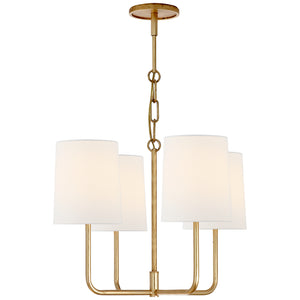 Visual Comfort Signature - BBL 5080G-L - Four Light Chandelier - Go lightly - Gild