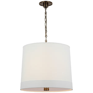 Visual Comfort Signature - BBL 5110BZ-L - Two Light Hanging Lantern - Simple Banded - Bronze