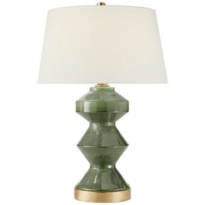 Visual Comfort Signature - CHA 8666SHK-L - One Light Table Lamp - Weller - Shellish Kiwi