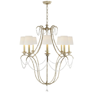 Visual Comfort Signature - CHC 1554OW-L - Eight Light Chandelier - Montmarte - Old White