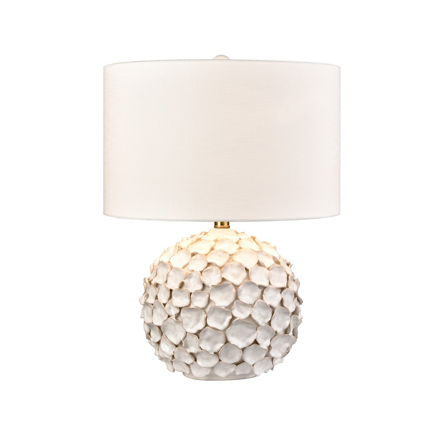 ELK Home - H0019-11083 - One Light Table Lamp - Gloria - White Glazed