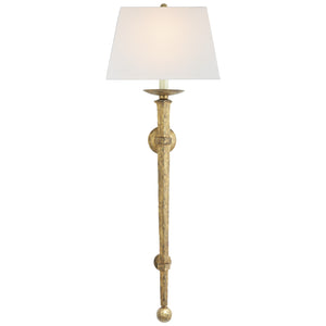 Visual Comfort Signature - CHD 1407GI-L - One Light Wall Sconce - Iron Torch - Gilded Iron