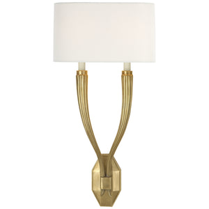 Visual Comfort Signature - CHD 2461AB-L - Two Light Wall Sconce - Ruhlmann - Antique-Burnished Brass