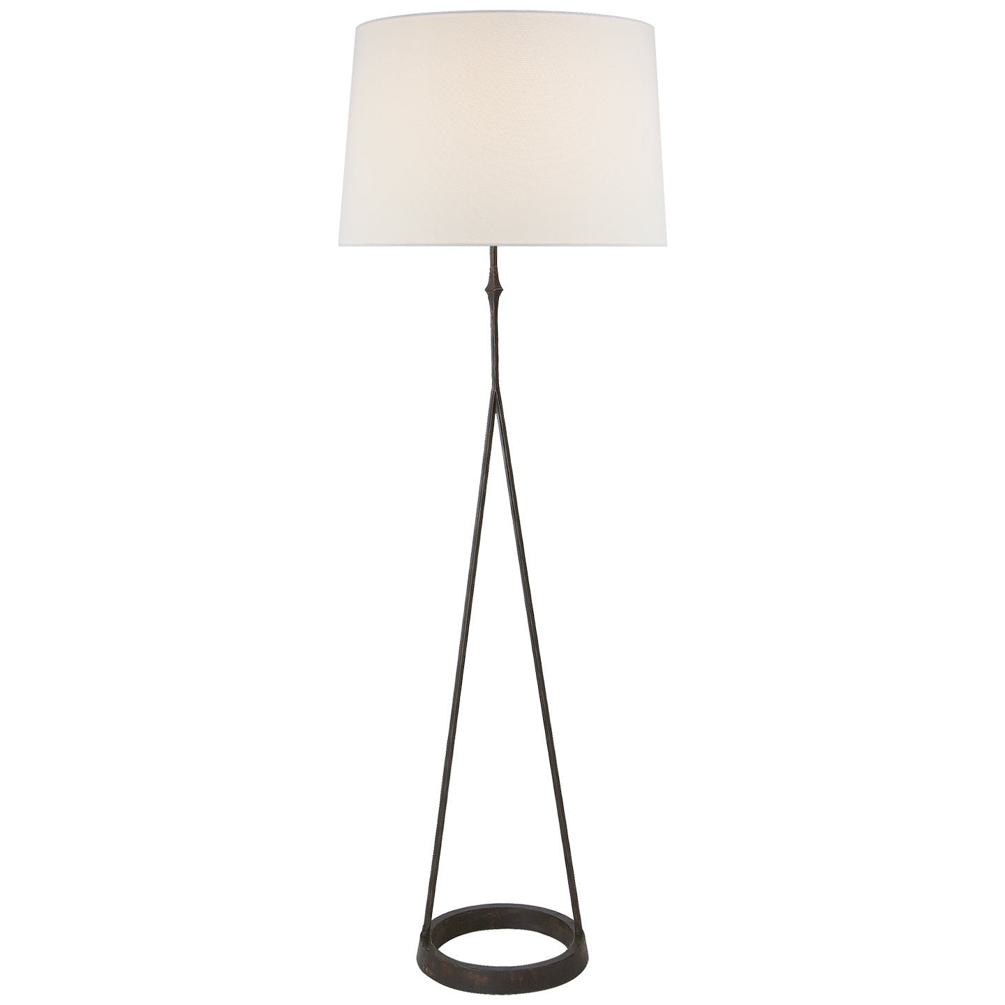 Visual Comfort Signature - S 1400AI-L - One Light Floor Lamp - dauphine - Aged Iron