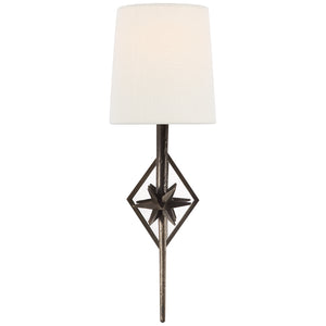 Visual Comfort Signature - S 2320AI-L - One Light Wall Sconce - Etoile - Aged Iron