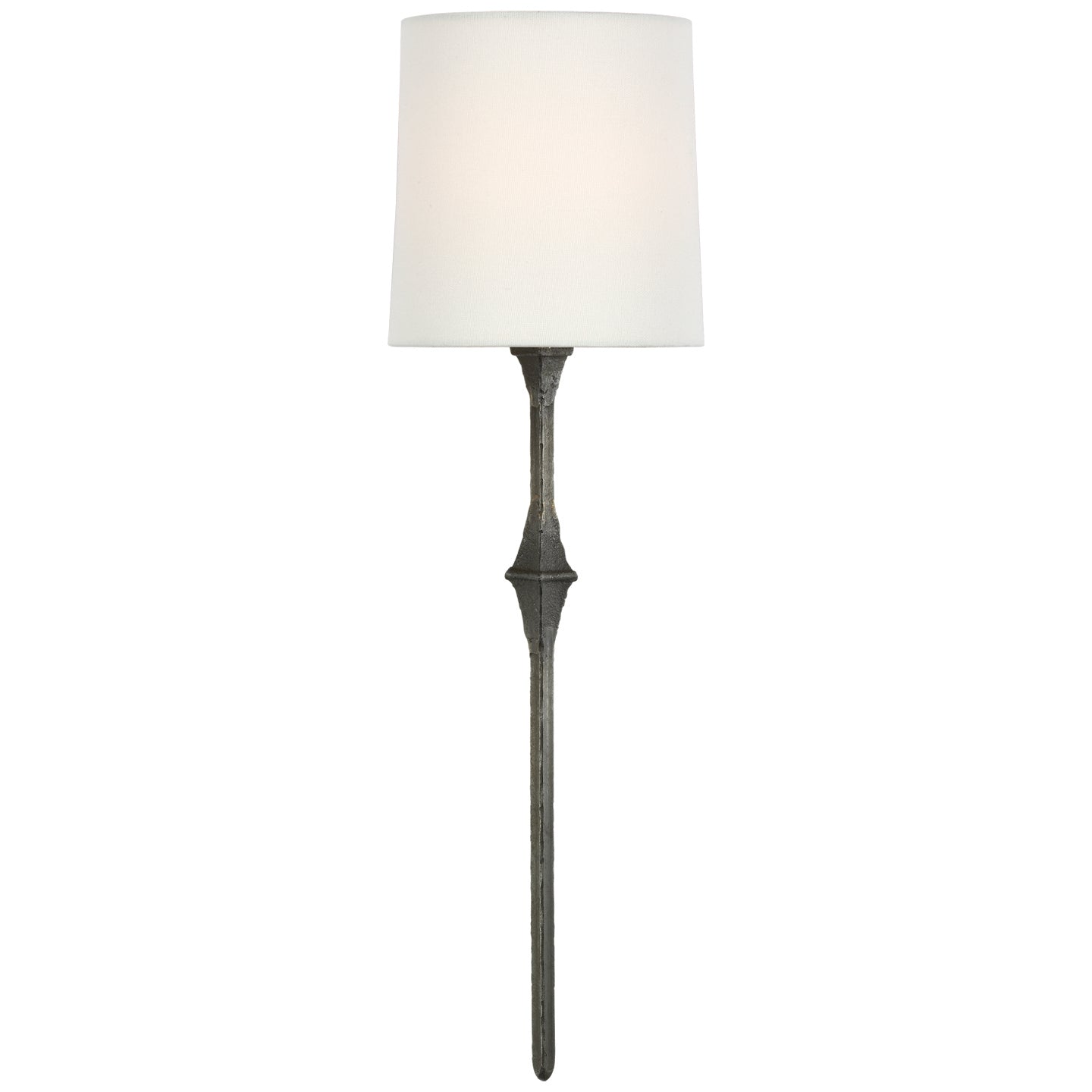 Visual Comfort Signature - S 2401AI-L - One Light Wall Sconce - dauphine - Aged Iron