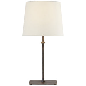 Visual Comfort Signature - S 3400AI-L - One Light Bedside Lamp - dauphine - Aged Iron